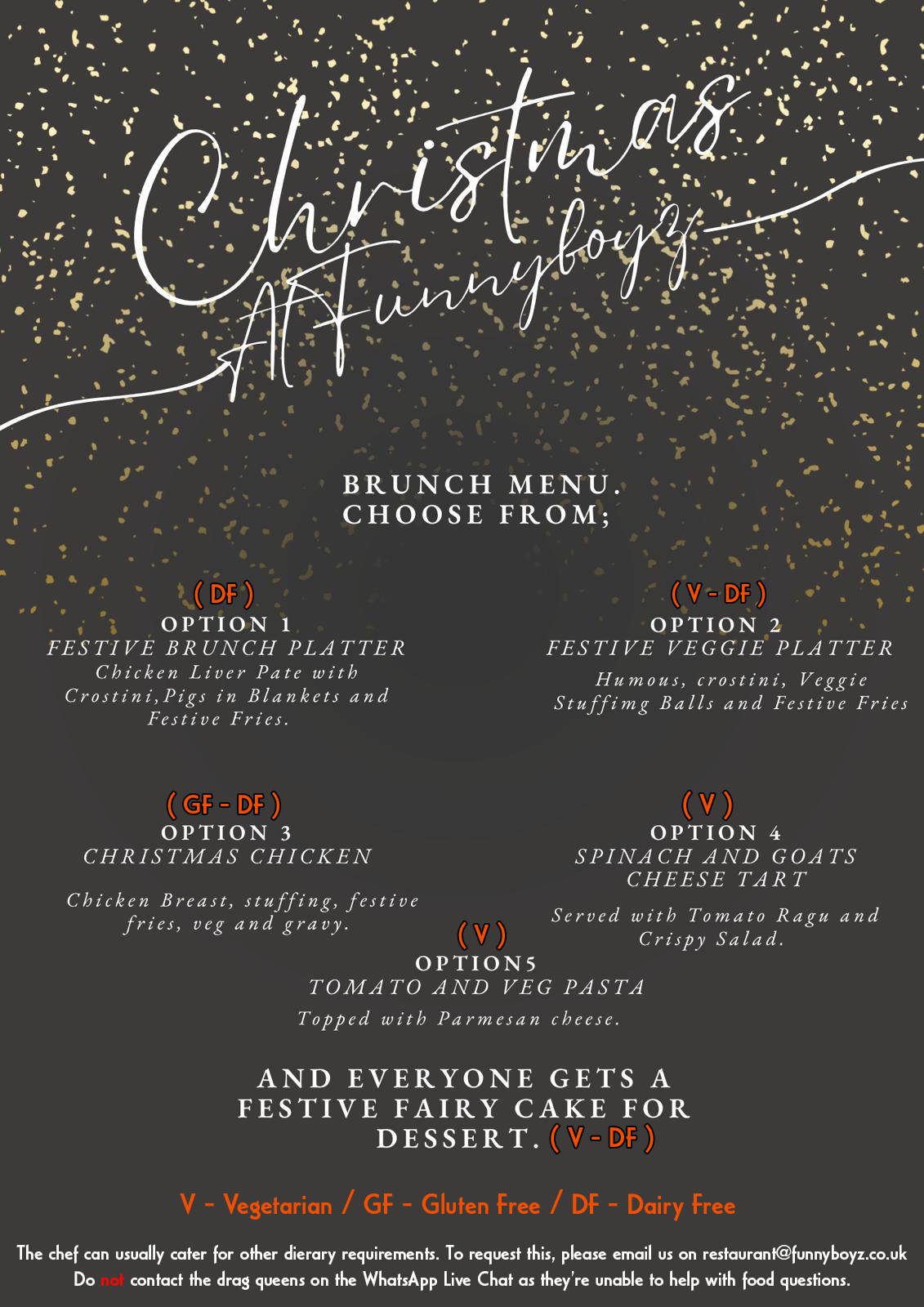 Christmas Menus » Blundell Street Liverpool